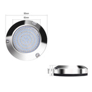 Ship / Yacht 10-30V 90LEDs Water-resistant Stainless Steel Underwater Light (Red Light)