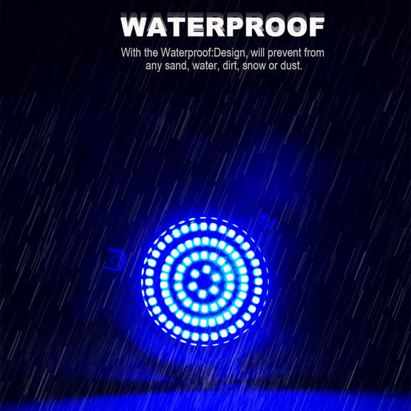 Ship / Yacht 10-30V 90LEDs Water-resistant Stainless Steel Underwater Light (Blue Light)