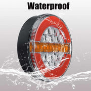 4 inch 24V Truck LED Flowing Water Taillight
