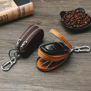 TP-9006 Double-deck Multi-function Car Key Bag(Brown)