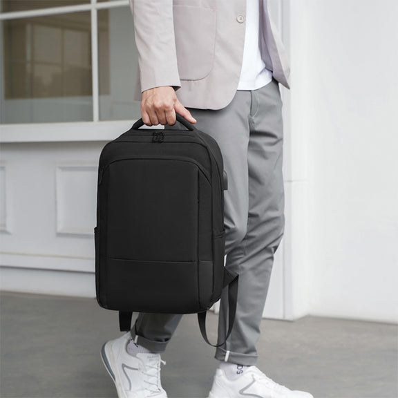 cxs-611 Multifunctional Oxford Laptop Bag Backpack(Dark Blue)
