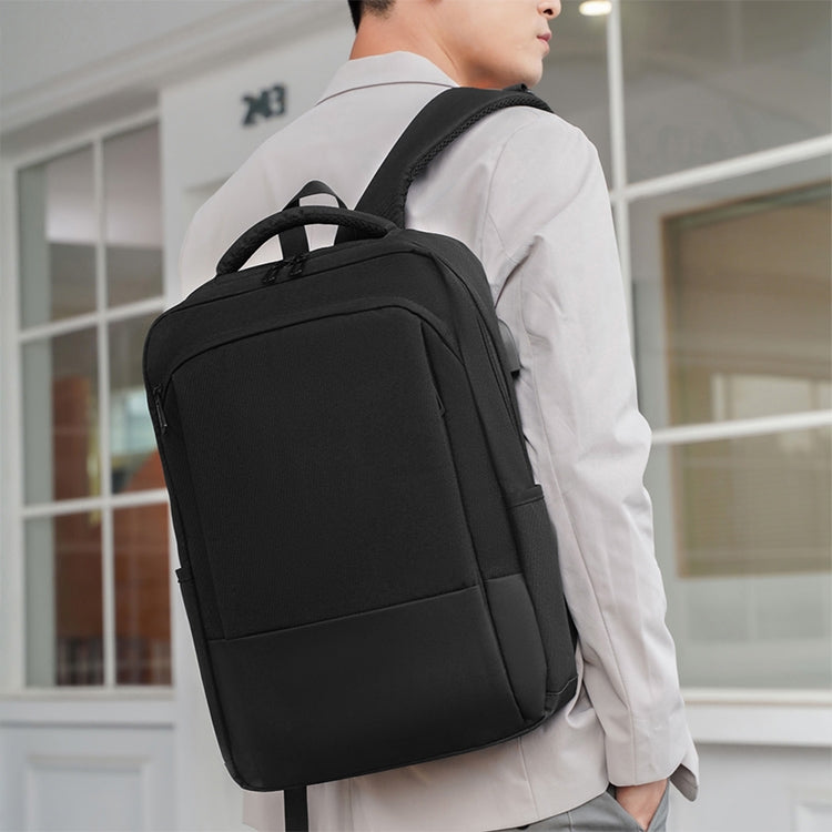cxs-611 Multifunctional Oxford Laptop Bag Backpack(Dark Gray)