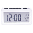AQ139N LED Display Desktop Alarm Clock (White) - Alarm Clocks by PMc TechLife | Online Shopping South Africa | PMc TechLife | Buy Now Pay Later Mobicred