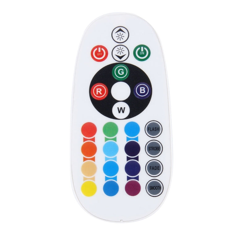 2 PCS Colorful 41MM T10 + Bicuspid Port Remote Control Car Dome Lamp LED Reading Light with 24 LED Lights