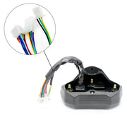 B2912 Motorcycle Modified Instrument Panel 12V LCD Display Odometer Mileage 2-4 Cylinder Speedometer