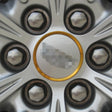 4 PCS Car Aluminum Wheel Hub Deroration Ring For Cadillac(Gold) - Wheels Tires & Parts by PMC TechLife | Online Shopping South Africa | PMC TechLife | Buy Now Pay Later Mobicred