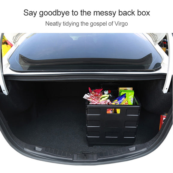 Multi-functional Folding Car Storage Reserve Box Pull-rod Box