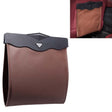 Car Multifunctional LED Design Hanging Folding Garbage Bin Storage Box (Brown) - Stowing Tidying by PMC TechLife | Online Shopping South Africa | PMC TechLife | Buy Now Pay Later Mobicred