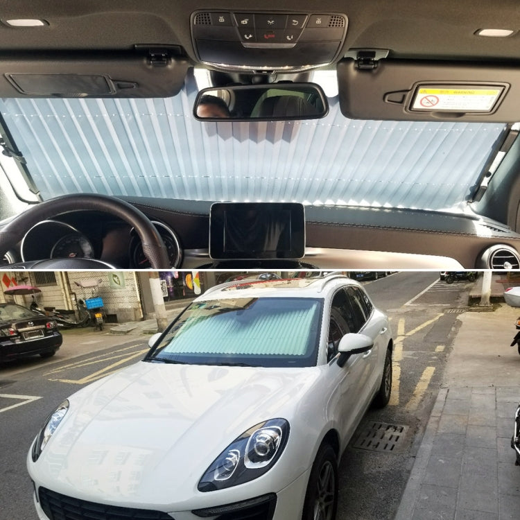 Car Retractable Windshield Sun Shade Block Sunshade Cover for Solar UV Protect, Size: 80cm