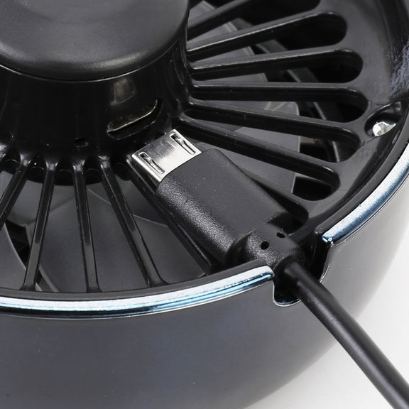 Multi-function Portable Car Air Outlet Sucker Electric Cooling Fan(Black)
