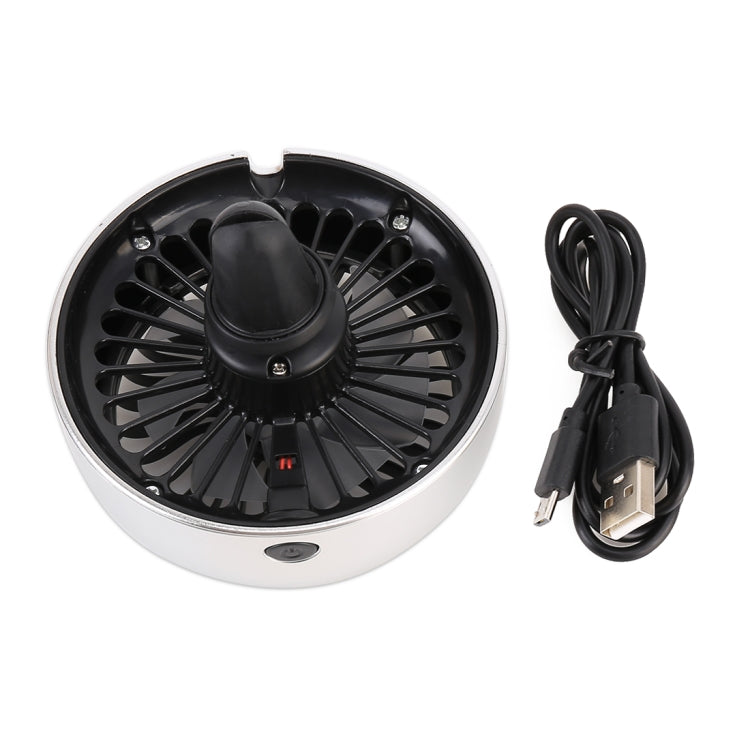 Multi-function Portable Car Air Outlet Sucker Electric Cooling Fan(Black)