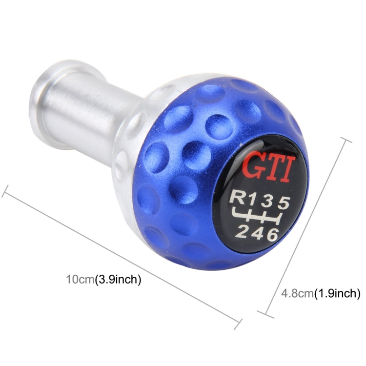 Universal Manual or Automatic Gear Shift Knob  Fit for All Car(Blue)