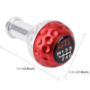 Universal Manual or Automatic Gear Shift Knob  Fit for All Car(Red)