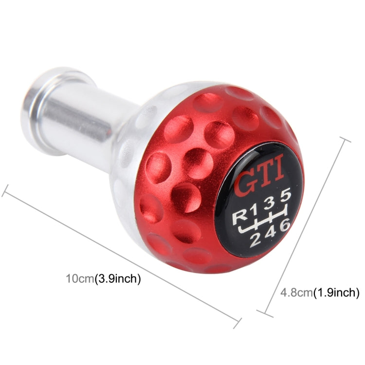 Universal Manual or Automatic Gear Shift Knob  Fit for All Car(Red)