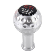 Universal Manual or Automatic Gear Shift Knob Fit for All Car(Silver)