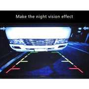 656x492 Effective Pixel HD Water-resistant 4 LED Night Vision Wide Angle Car Rear View Backup Reverse Camera for Hyundai IX25 2014-2017 / IX35 2018