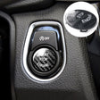 Car Carbon Fiber Engine Start Button Decoration Cover Trim for BMW E Chassis (Black) - Decoration Rings by PMC Jewellery | Online Shopping South Africa | PMC Jewellery | Buy Now Pay Later Mobicred