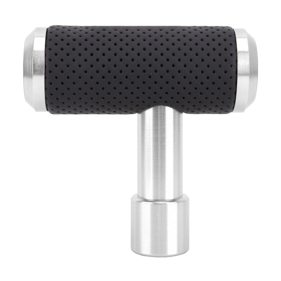 Universal Car T-shaped Gear Head Gear Shift Knob(Silver)