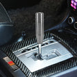 Universal Long Strip Shape Car Gear Shift Knob Modified Shifter Lever Knob, Length: 13cm(Silver Grey) - Shift Knob by PMC TechLife | Online Shopping South Africa | PMC TechLife | Buy Now Pay Later Mobicred