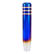 Universal Long Strip Shape Car Gear Shift Knob Modified Shifter Lever Knob, Length: 18cm(Gradient Blue)