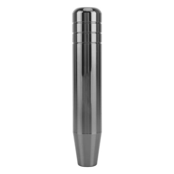 Universal Long Strip Shape Car Gear Shift Knob Modified Shifter Lever Knob, Length: 18cm(Silver Grey)