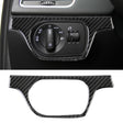 Carbon Fibre Car Headlight Switch Decorative Sticker for Audi Q3 2013-2018 - Car Interior Mouldings by PMC TechLife | Online Shopping South Africa | PMC TechLife | Buy Now Pay Later Mobicred