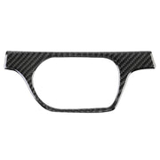 Carbon Fibre Car Headlight Switch Decorative Sticker for Audi Q3 2013-2018