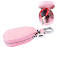 Universal Leather Crocodile Texture Waist Hanging Zipper Wallets Key Holder Bag (No Include Key)(Pink) - Car Key Cases by PMC TechLife | Online Shopping South Africa | PMC TechLife | Buy Now Pay Later Mobicred