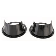 2 PCS 6.5 inch Car Auto Loudspeaker Plastic Water-resistant Cover with Protective Cushion Pad, Inner Diameter: 14.5cm