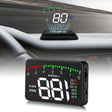 A900 OBD2 3.5 inch Vehicle-mounted Head Up Display Security System, Support Car Speed / Engine Revolving Speed Display / Water Temperature / Voltage / Driving Mileage - Head Up Display System by PMC TechLife | Online Shopping South Africa | PMC TechLife | Buy Now Pay Later Mobicred