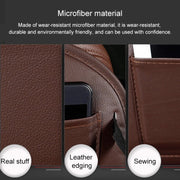 Multifunction Car Seat Pockets Folding Storage Bag (Brown)