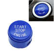 Car Start Stop Engine Button Switch Replace Cover 61319153832 for BMW 5 / 6 / 7 Series F Chassis without Start and Stop 2009-2013(Blue) - Car Switches by PMC TechLife | Online Shopping South Africa | PMC TechLife | Buy Now Pay Later Mobicred