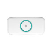 Doosl DSER102 Mini Car Bluetooth Wireless Music Receiver with 3.5mm Stereo Input Jack(White)
