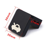 Car Engine Hood Release Latch Handle Control Switch for Honda Civic 1996-2005 (Silver)