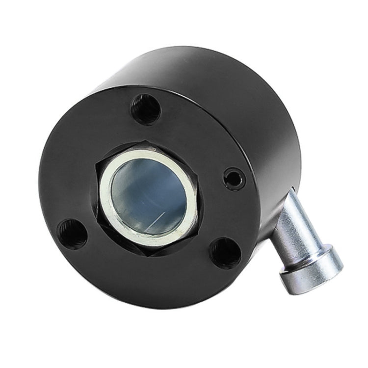 Universal Aluminum Car Steering Wheel Quick Release Disconnect Hub 3/4 inch Shaft Size(Black)