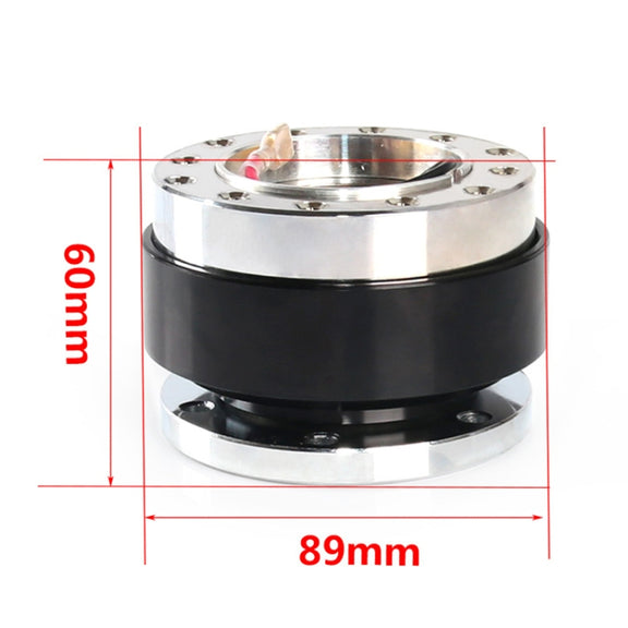 Universal 60mm Car Steering Wheel Quick Release HUB Racing Adapter Snap Off Boss Kit(Purple)