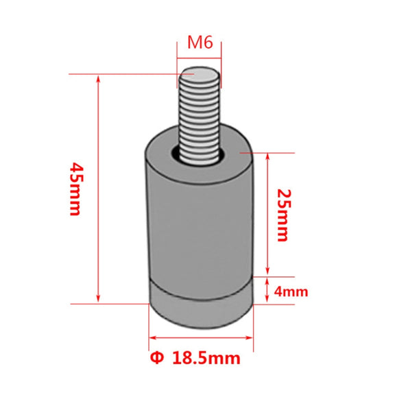 4 PCS Car Modified Isolation Column Engine Cover Blocked Up Screw Engine Turbine Ventilation Gasket Screw Washer (Silver Grey)