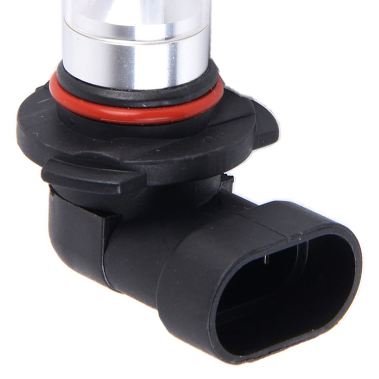 2 PCS 9006 350 LM 6000K 30W White Light 6 LED Car Fog Light Bulb, DC 12V