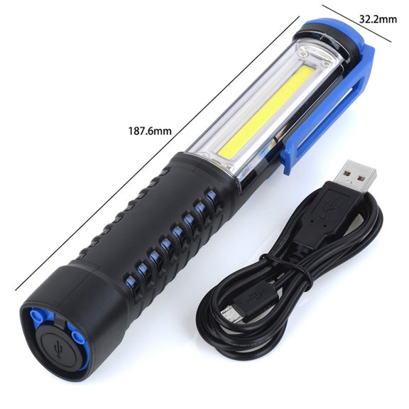 Jtron Car Home Car Work Maintenance Lamp Inspection Maintenance Light Emergency COBLED Charging Lamp