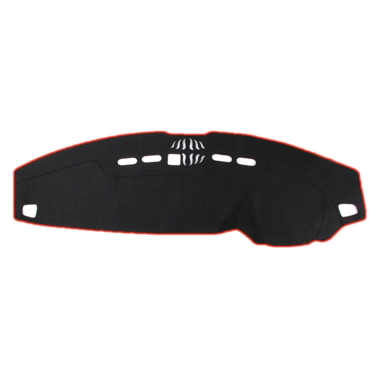 Car Light Pad Instrument Panel Sunscreen Hood Mats Cover for Land Rover Discovery 4/3 (Please Note Model and Year)(Red)