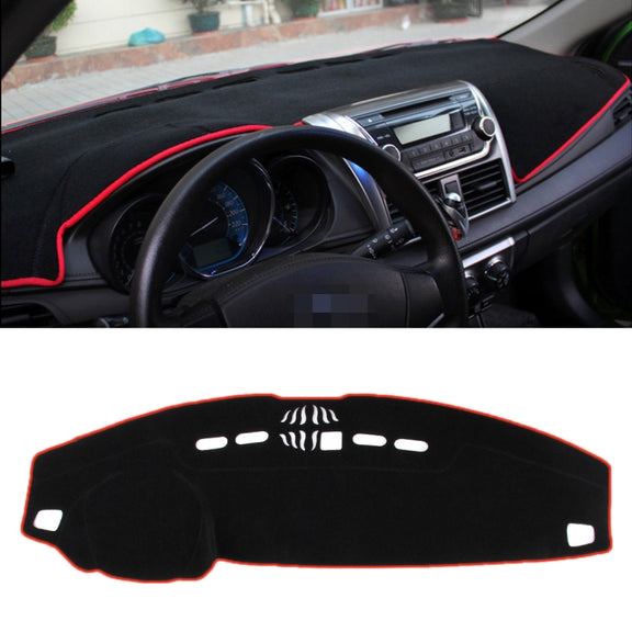 Car Light Pad Instrument Panel Sunscreen Hood Mats Cover for Land Rover Discovery 4/3 (Please Note Model and Year)(Red)