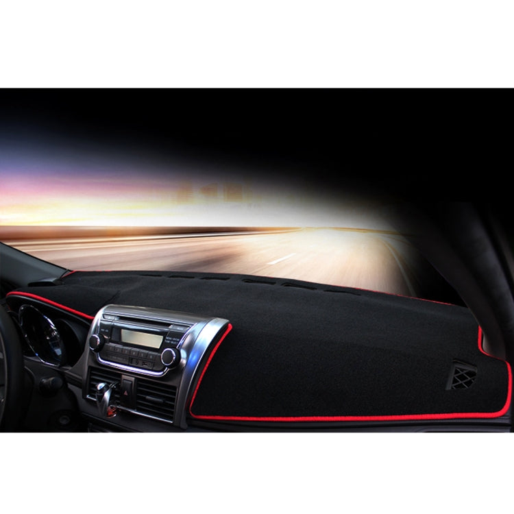 Car Light Instrument Panel Sunscreen Dashboard Mats Cover for Chevrolet Cruze (2015), Please Note Model and Year(Red)