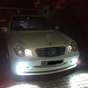 2 PCS  9006 40W 800 LM 6000K 8 LEDs Car Fog Lights, DC 12V(White Light)