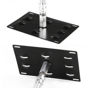 Car Front Bumper Tow Hook License Plate Mounting Bracket Holder for Honda Fit 2008
