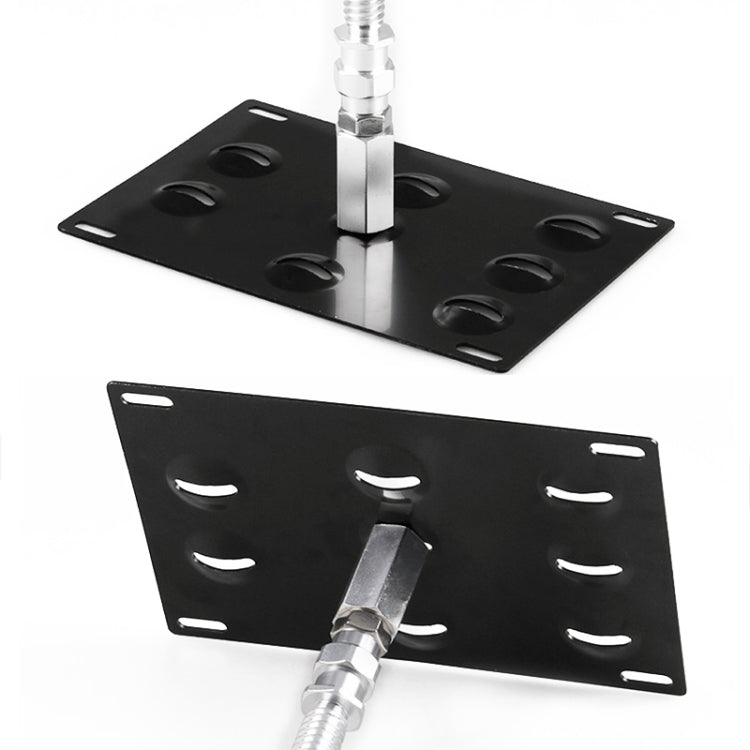 Car Front Bumper Tow Hook License Plate Mounting Bracket Holder for Subaru
