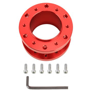 Car Steering Wheel Quick Release Base Heightening Pad (Red)
