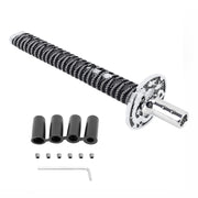 Universal Samurai Shape Manual or Automatic Gear Shift Knob, Length: 31.5cm (Silver)