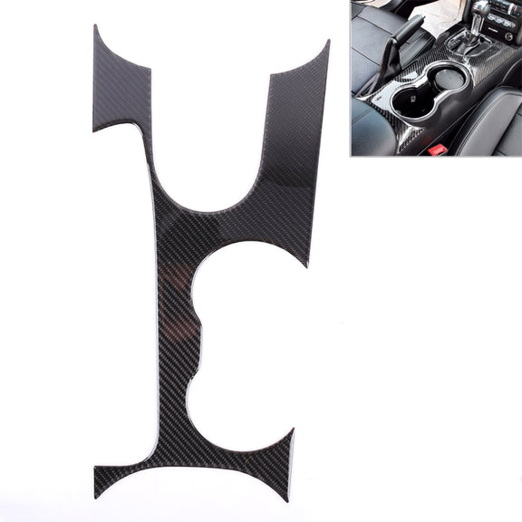 Car Gear Panel Water Cup Decorative Sticker for Ford Mustang 2015-2020
