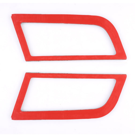 2 PCS Car Instrument Console Side Vent Decorative Sticker for Ford Mustang 2015-2020