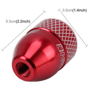 Universal Car Gear Shift Knob Modified Car Gear Shift Knob Auto Transmission Shift Lever Knob Gear Knobs(Red)